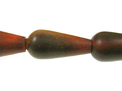 10pc Teardrop Horn Beads, amber Horn  Beads ,26x14mm,,Tribal Ethnic Beads - HS132A - BeadPrism