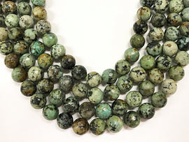 10mm Natural African Turquoise Round Beads full strand 15