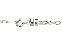 Load image into Gallery viewer, Sterling Silver 4.5mm Magnetic Clasp with 5mm Spring Ring Clasp, Clasp Convertors, Choose Quantity - BeadPrism