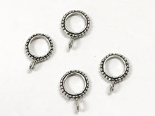 Load image into Gallery viewer, Sterling Silver Large Hole European Bail beads, sterling Silver Bails, 6mm Large Hole, 1 Pc - SF957 - BeadPrism