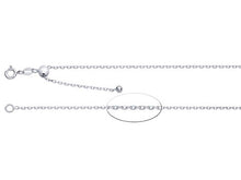 Load image into Gallery viewer, Sterling Silver 22" Adjustable Diamond Cut Cable Chain Necklace 040 Push slider Chains - A22schccd40 - BeadPrism