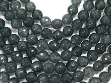 Load image into Gallery viewer, 25% OFF 8mm Agate Faceted Round, GunMetal Grey , 15", 48 Beads, Grey gemstone Beads - SAGT355 - BeadPrism