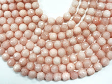Load image into Gallery viewer, 8mm Pale Dogwood Jade Round Gemstone Bead Pantone 2017 15" Strand 47 pcs Pink Gemstone bead - SJA159 - BeadPrism