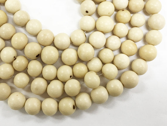Weekly Sale 10-12mm Acai Beads, Natural Beads, Prayer Beads, 37 bead strand - Asayan - BeadPrism
