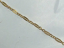 Load image into Gallery viewer, 20 Feet Lariat Chain By Foot, 14K Gold Filled Double Bar Designer Chain 2mm, Dapped Chain - GC384-20 - BeadPrism