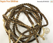 Load image into Gallery viewer, Real Snake Vertebrae Bead Strands From Africa, 10mm x 9mm approx., Snake Bone Bead Strand - SnaVer - BeadPrism