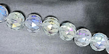 Load image into Gallery viewer, 15mm Large Crystal Beads, Ecthed checkered pattern, 14 Beads/std, AA quality, highy faceted - DC101 - BeadPrism