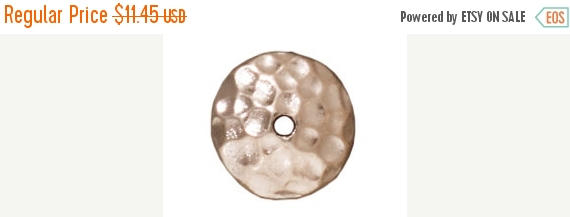 70% OFF 10 Pc Hammered Beadcap 10mm Bright Rhodium Finish Tierracast Beadcaps 94-5663-61 - P5663RB - BeadPrism