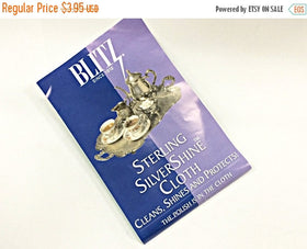 Silver Polishing Cloth Blitz 11x14" Large Jewelry Cleaning Cloth for Tarnish Removal - SSCLOTH1 - BeadPrism