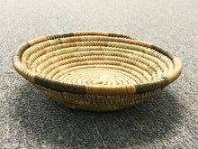 Load image into Gallery viewer, Vintage African Basket, Coiled Woven Nigeria Haus Tight Weave Vintage Baskets 11 Inch 2.5' high - CO - BeadPrism