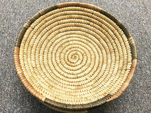 Load image into Gallery viewer, Vintage African Basket, Coiled Woven Nigeria Haus Tight Weave Vintage Baskets 10 Inch 3' high - CO - BeadPrism