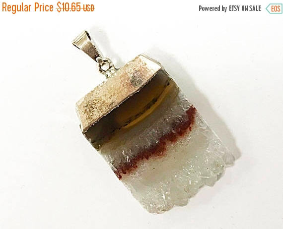 Weekly Sale Amethyst Stalacite Slice Silver Capped Edged Pendant  1.5 Inch Wholesale - DP9- AMEBar - BeadPrism