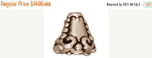 Load image into Gallery viewer, 70% OFF 10 Pc Heirloom Bead Cone 9x6mm Antique Silver Finish Tierracast Beads 94-5619-18 - P5619SA - BeadPrism