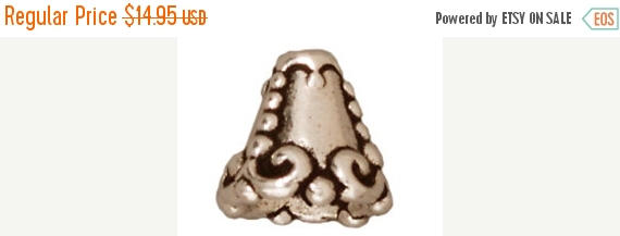 70% OFF 10 Pc Heirloom Bead Cone 9x6mm Antique Silver Finish Tierracast Beads 94-5619-18 - P5619SA - BeadPrism