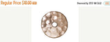 70% OFF 10 Pc Hammered Beadcap 8mm Bright Rhodium Finish Tierracast Beadcaps 94-5662-61 - P5662RB
