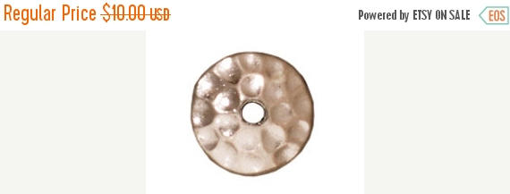 70% OFF 10 Pc Hammered Beadcap 8mm Bright Rhodium Finish Tierracast Beadcaps 94-5662-61 - P5662RB - BeadPrism