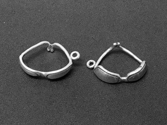 Sunglasses Charm Sterling Silver 23mm, Diva Charms, Fashion Charms, Sunglasses charms SP133 - BeadPrism