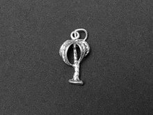 Load image into Gallery viewer, Palm Tree Charm Sterling Silver 21mm, Tropical charm, Florida charms, Palm Tree charms SP138 - BeadPrism