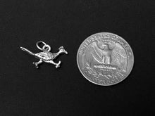 Load image into Gallery viewer, Road Runner Charm Sterling Silver 11mm, Animal charms, Road Runner charms - SP244 - BeadPrism