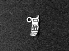 Load image into Gallery viewer, Cell Phone Charm Sterling Silver 10mm, Mobile Phone Charms, Diva Charm, Cellphone charms  SP280 - BeadPrism