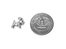 Load image into Gallery viewer, Scottish Terrier Charm Sterling Silver 13mm, Schnauzer Charms, Pet Charms, Dog charms - SP271 - BeadPrism