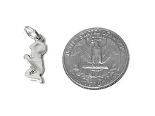 Load image into Gallery viewer, Praying Child Boy Charm Sterling Silver 18mm, Religious Charms, Praying Boy Charm - SP423 - BeadPrism