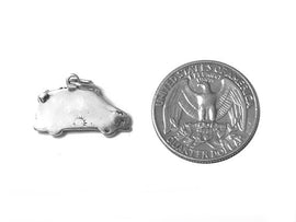 Mini Van Mom' s Taxi Charm Sterling Silver 14mm, Mother Charm, Family Charm, Moms Taxi Charm - SP497 - BeadPrism