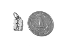 Load image into Gallery viewer, To Do List Charm Sterling Silver 13.5mm, Work Charm, Homework Charm, To Do List Charms - SP585 - BeadPrism