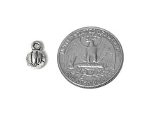 Load image into Gallery viewer, Volleyball Ball Charm Silver 6.75mm, Volleyball Charm, Sports charms, Volleyball Ball charms - SP660 - BeadPrism