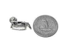 Load image into Gallery viewer, Camera with Flash Charm Sterling Silver 16mm, Photos Charms, Pictures Charms, Camera Charms - SP695 - BeadPrism
