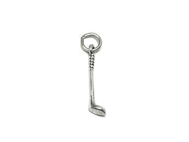 Golf Club Charm Sterling Silver 22.5mm, Golf Charms, Sports Charms, Golf Club charms - SP697 - BeadPrism
