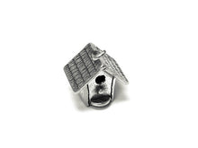 Load image into Gallery viewer, Bird House Charm Sterling Silver 15.5mm, Animal charms, Nature Charms, Bird House charms - SP709 - BeadPrism