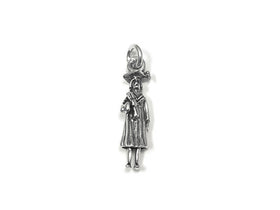 Girl Graduation Charm Sterling Silver 26mm, Graduation Gift, Silver Girl Graduation charms - SP742 - BeadPrism