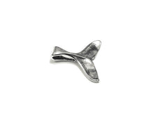 Load image into Gallery viewer, Whale Tail Charm Sterling Silver 14mm, Ocean charms, Sea Charms - SP768 - BeadPrism