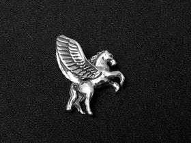 Pegasus Charm Sterling Silver 18mm, Pegasus charms, Animal charms, Pegasus charms - SP152 - BeadPrism