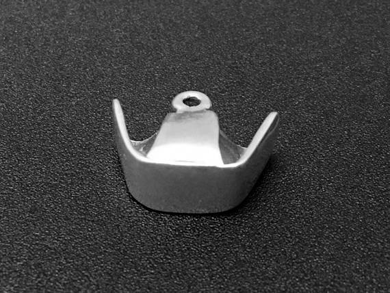Nurse Hat Charm Sterling Silver 12.5mm, Nurse Jewelry, Nurse Hat charms - SP181 - BeadPrism
