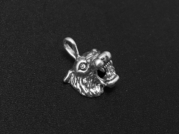 Bobcat Charm Sterling Silver 16.5mm, Cat charms, Animal charms, Bobcat charms - SP245 - BeadPrism