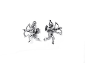 Cupid Charm Sterling Silver 17.5mm, valentine charms, romantic charms, Cupid charms - SP321 - BeadPrism