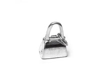 Load image into Gallery viewer, Purse Charm Sterling Silver 13mm, Shopping Charms, Fashion Charms, Purse Charms - SP352 - BeadPrism
