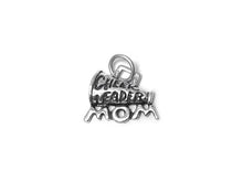 Load image into Gallery viewer, Cheerleader Mom Charm Sterling Silver 14mm, Sport Charm, Family Charm, Cheerleader Mom charm - SP393 - BeadPrism