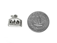 Load image into Gallery viewer, Nativity Charm Sterling Silver 14mm, Religious Charms, Christian Charm, Nativity Charm - SP422 - BeadPrism
