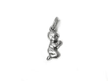 Load image into Gallery viewer, Praying Child Boy Charm Sterling Silver 18mm, Religious Charms, Praying Boy Charm - SP423 - BeadPrism