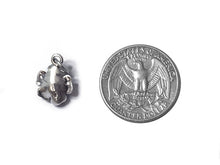 Load image into Gallery viewer, Rose Flower Charm Sterling Silver 21mm, Flower Charm, valentine charm, romantic, Rose charms - SP452 - BeadPrism
