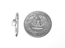 Load image into Gallery viewer, Pencil Charm Sterling Silver 5mm, Student Charms, School Charms, Pencil charms - SP264 - BeadPrism