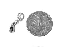 Load image into Gallery viewer, Shooting Star Charm Sterling Silver 17mm, Star Charms, Space charms, Shooting Star Charms - SP511 - BeadPrism