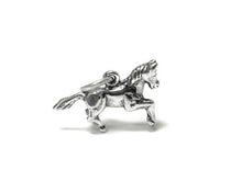 Load image into Gallery viewer, Horse Charm Sterling Silver 12.5mm, Animal Charms, Mare charm, Stallion charms, Horse Charms - SP691 - BeadPrism