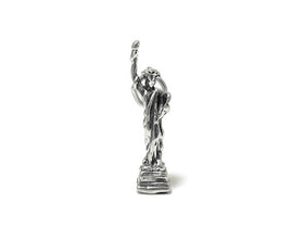 Statue of Liberty Charm Sterling Silver 27.5mm, USA Charm, NY charm, Statue of Liberty charm - SP699 - BeadPrism