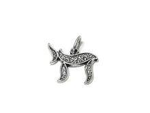 Load image into Gallery viewer, Chai Symbol Charm Sterling Silver 14.5mm, Jewish Charms, Life charms, Chai Symbol Charms - SP714 - BeadPrism