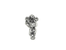 Load image into Gallery viewer, Madonna and Child Rosary Center connector Sterling Silver 21.5mm, Madonna Child Rosary - SP750 - BeadPrism
