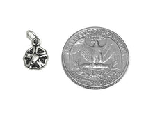 Load image into Gallery viewer, Poppy Flower Charm Sterling Silver 11mm, Floral Charms, Flower charms, Poppy Flower charms - SP791 - BeadPrism